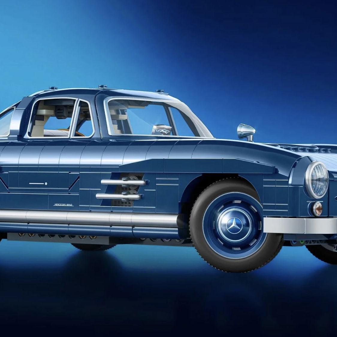 Mattel Brick Shop Mercedes 300SL